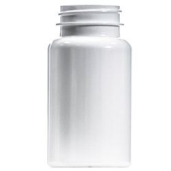 120ml White PET Skypack Jar, 38/400 CT Neck